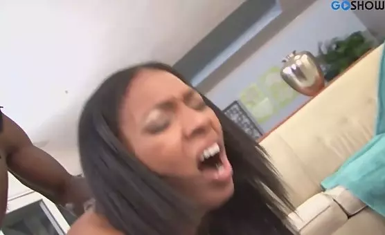 Big Dicked Man Worships Dark Skinned Goddess Buttocks